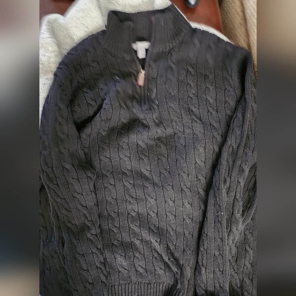 1/4 zip sweaters 3xl